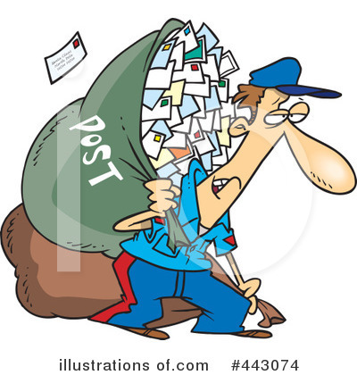 Mail Clipart #443074 by toonaday