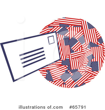 Royalty-Free (RF) Mail Clipart Illustration by Prawny - Stock Sample #65791