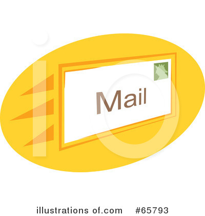 Royalty-Free (RF) Mail Clipart Illustration by Prawny - Stock Sample #65793
