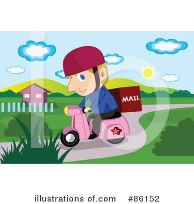 Royalty-Free (RF) Mail Clipart Illustration by mayawizard101 - Stock Sample #86152
