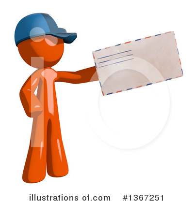 Air Mail Clipart #1367251 by Leo Blanchette