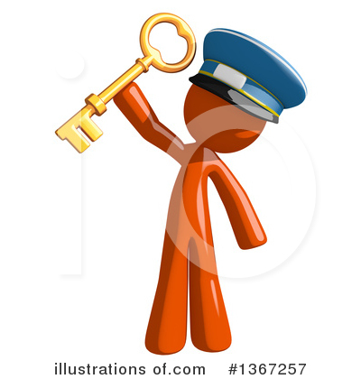 Royalty-Free (RF) Mail Man Clipart Illustration by Leo Blanchette - Stock Sample #1367257
