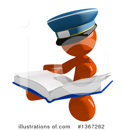 Royalty-Free (RF) Mail Man Clipart Illustration by Leo Blanchette - Stock Sample #1367262