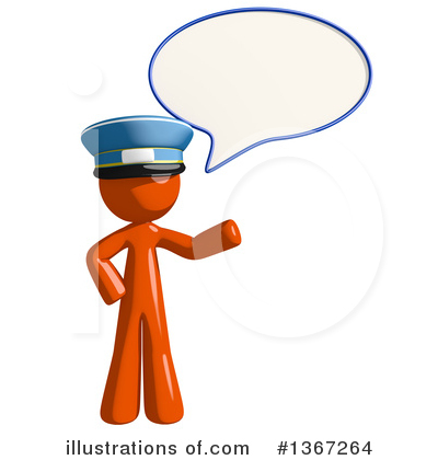 Royalty-Free (RF) Mail Man Clipart Illustration by Leo Blanchette - Stock Sample #1367264