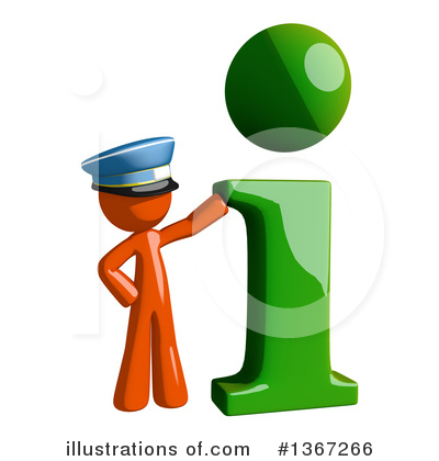 Royalty-Free (RF) Mail Man Clipart Illustration by Leo Blanchette - Stock Sample #1367266