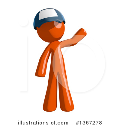 Royalty-Free (RF) Mail Man Clipart Illustration by Leo Blanchette - Stock Sample #1367278