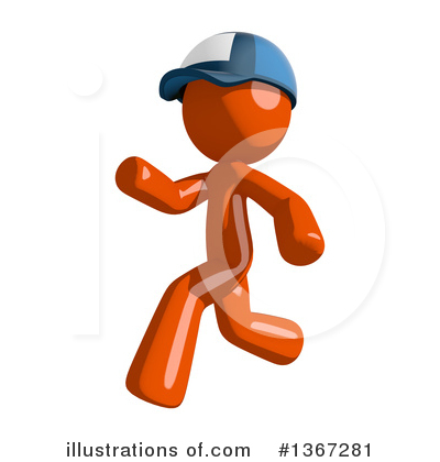 Royalty-Free (RF) Mail Man Clipart Illustration by Leo Blanchette - Stock Sample #1367281