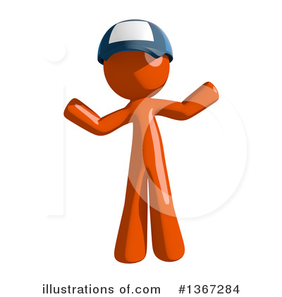 Royalty-Free (RF) Mail Man Clipart Illustration by Leo Blanchette - Stock Sample #1367284