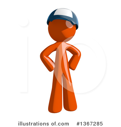 Royalty-Free (RF) Mail Man Clipart Illustration by Leo Blanchette - Stock Sample #1367285