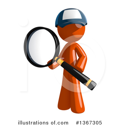 Royalty-Free (RF) Mail Man Clipart Illustration by Leo Blanchette - Stock Sample #1367305