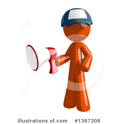 Royalty-Free (RF) Mail Man Clipart Illustration by Leo Blanchette - Stock Sample #1367306