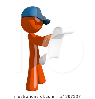 Royalty-Free (RF) Mail Man Clipart Illustration by Leo Blanchette - Stock Sample #1367327