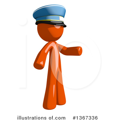 Royalty-Free (RF) Mail Man Clipart Illustration by Leo Blanchette - Stock Sample #1367336