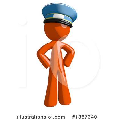Royalty-Free (RF) Mail Man Clipart Illustration by Leo Blanchette - Stock Sample #1367340