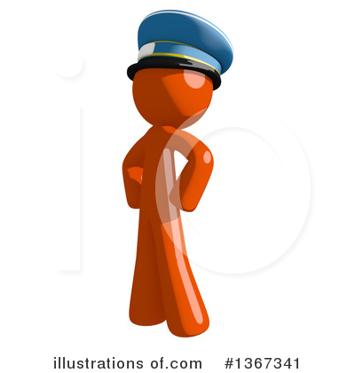 Royalty-Free (RF) Mail Man Clipart Illustration by Leo Blanchette - Stock Sample #1367341