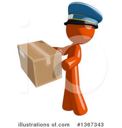 Shipping Clipart #1367343 by Leo Blanchette