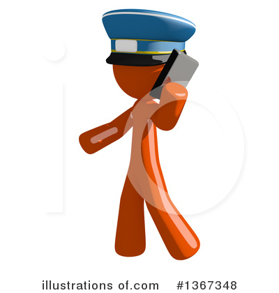 Royalty-Free (RF) Mail Man Clipart Illustration by Leo Blanchette - Stock Sample #1367348