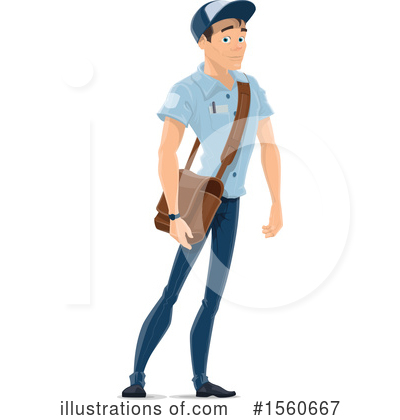 Worker Clipart #1560667 by Vector Tradition SM