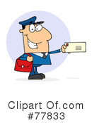 Mail Man Clipart #77833 by Hit Toon
