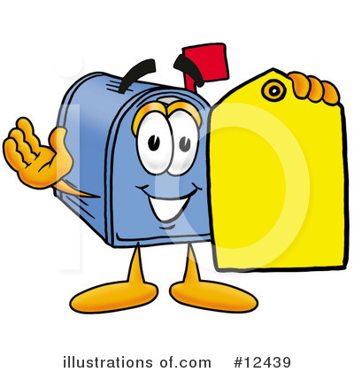 Royalty-Free (RF) Mailbox Character Clipart Illustration by Mascot Junction - Stock Sample #12439