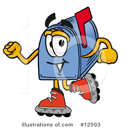 Mailbox Character Clipart #12503 by Toons4Biz