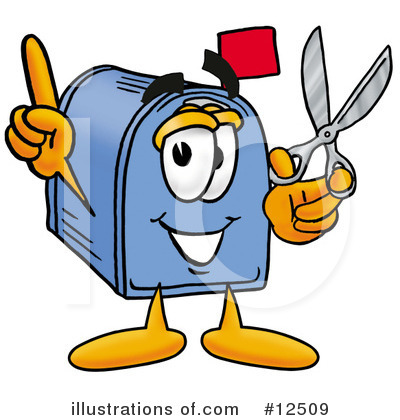 Mailbox Character Clipart #12509 by Toons4Biz