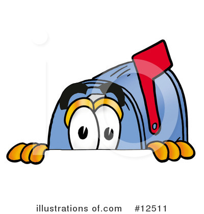 Mailbox Character Clipart #12511 by Toons4Biz