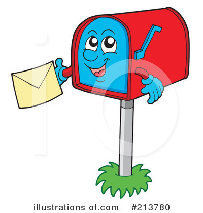 Mail Clipart #213436 - Illustration by visekart