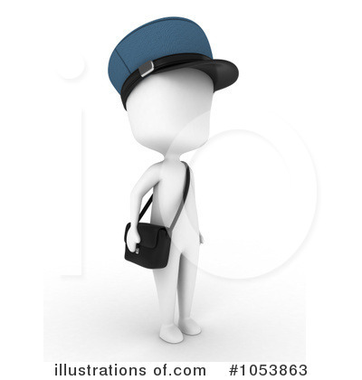 Mailman Clipart #1053863 by BNP Design Studio