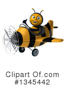 Male Bee Clipart #1345442 by Julos