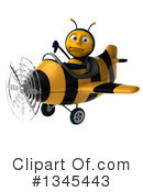 Male Bee Clipart #1345443 by Julos
