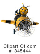 Male Bee Clipart #1345444 by Julos