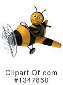 Male Bee Clipart #1347860 by Julos