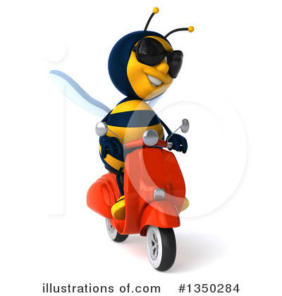 Male Bee Clipart #1350284 by Julos