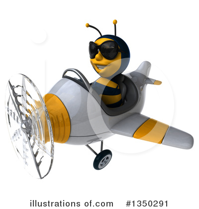 Male Bee Clipart #1350291 by Julos