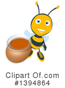 Male Bee Clipart #1394864 by Julos