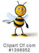 Male Bee Clipart #1398952 by Julos