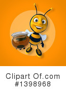 Male Bee Clipart #1398968 by Julos