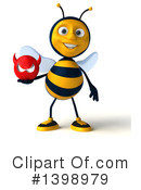 Male Bee Clipart #1398979 by Julos