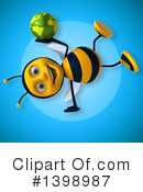Male Bee Clipart #1398987 by Julos