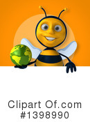 Male Bee Clipart #1398990 by Julos