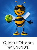 Male Bee Clipart #1398991 by Julos