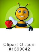Male Bee Clipart #1399042 by Julos