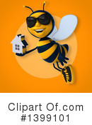 Male Bee Clipart #1399101 by Julos