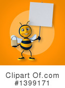 Male Bee Clipart #1399171 by Julos