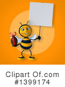 Male Bee Clipart #1399174 by Julos