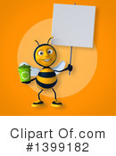 Male Bee Clipart #1399182 by Julos