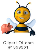 Male Bee Clipart #1399361 by Julos