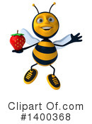 Male Bee Clipart #1400368 by Julos