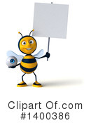 Male Bee Clipart #1400386 by Julos